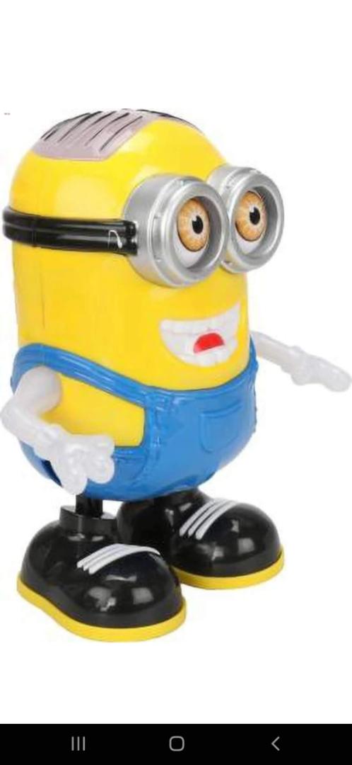 Minions-Inspired Dancing Robot Toy with Music and Lights